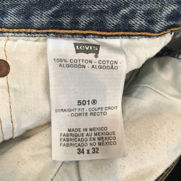 Levi’s Button Fly 501 Jeans - Picture 8 of 11